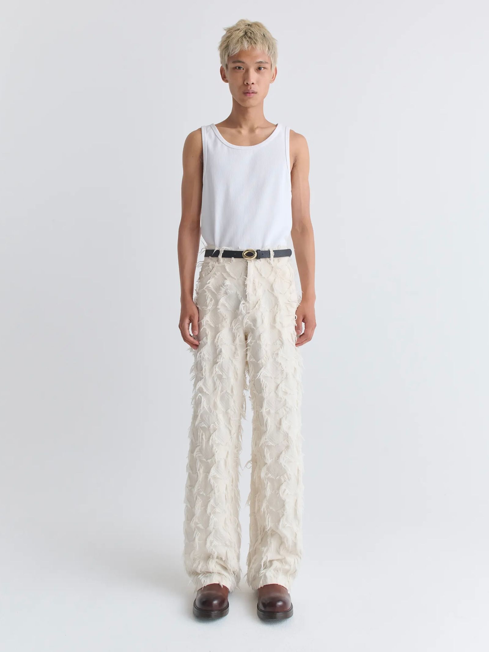 【26SS】コルト ベルト / COLT BELT / EYE BUCKLE GOLD(ブラック×ゴールド)