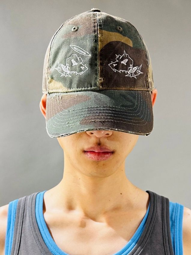【25AW】スカル ドッグ キャップ / SKULL DOG CAP / カモ