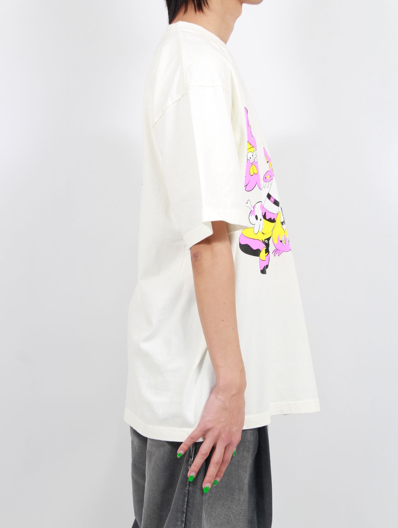 KIDILL - 【25SS】パンク ガール Tシャツ ハード ウォッシュ