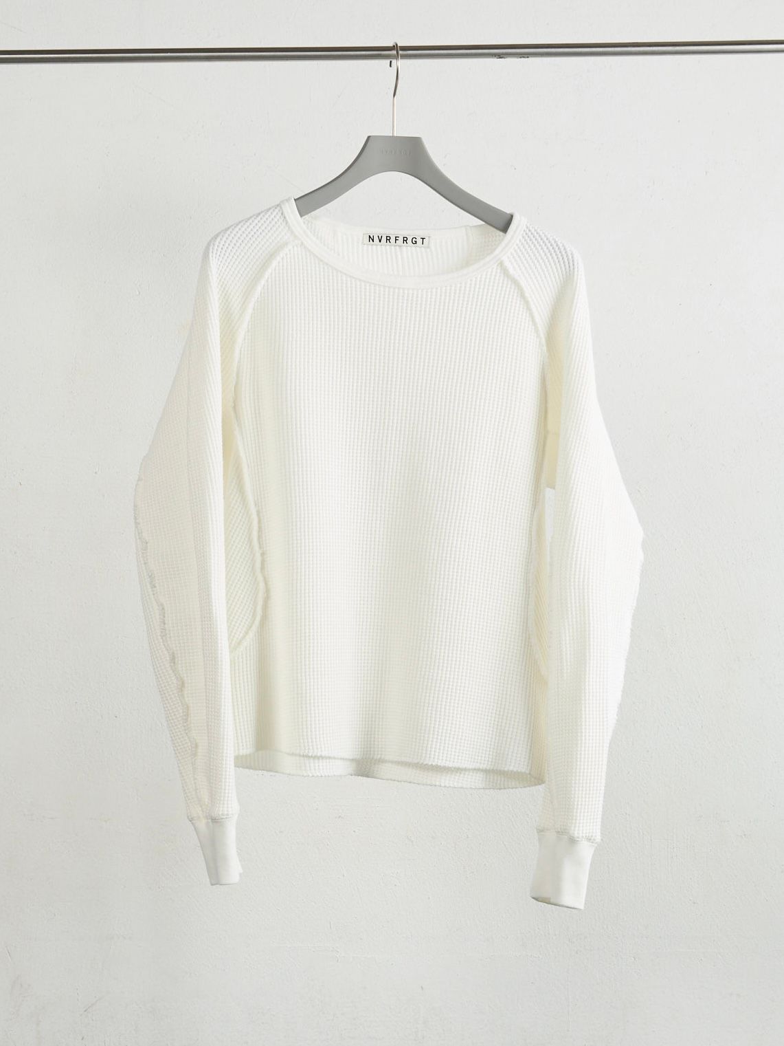 AP STUDIO 25SS New シアーワッフルTシャツ ホワイト New シアーワッフルTシャツ（Tシャツ／カットソー）｜AP STUDIO