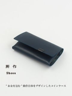 フローラル コインケース / COIN CASE / ネイビー × マルチ