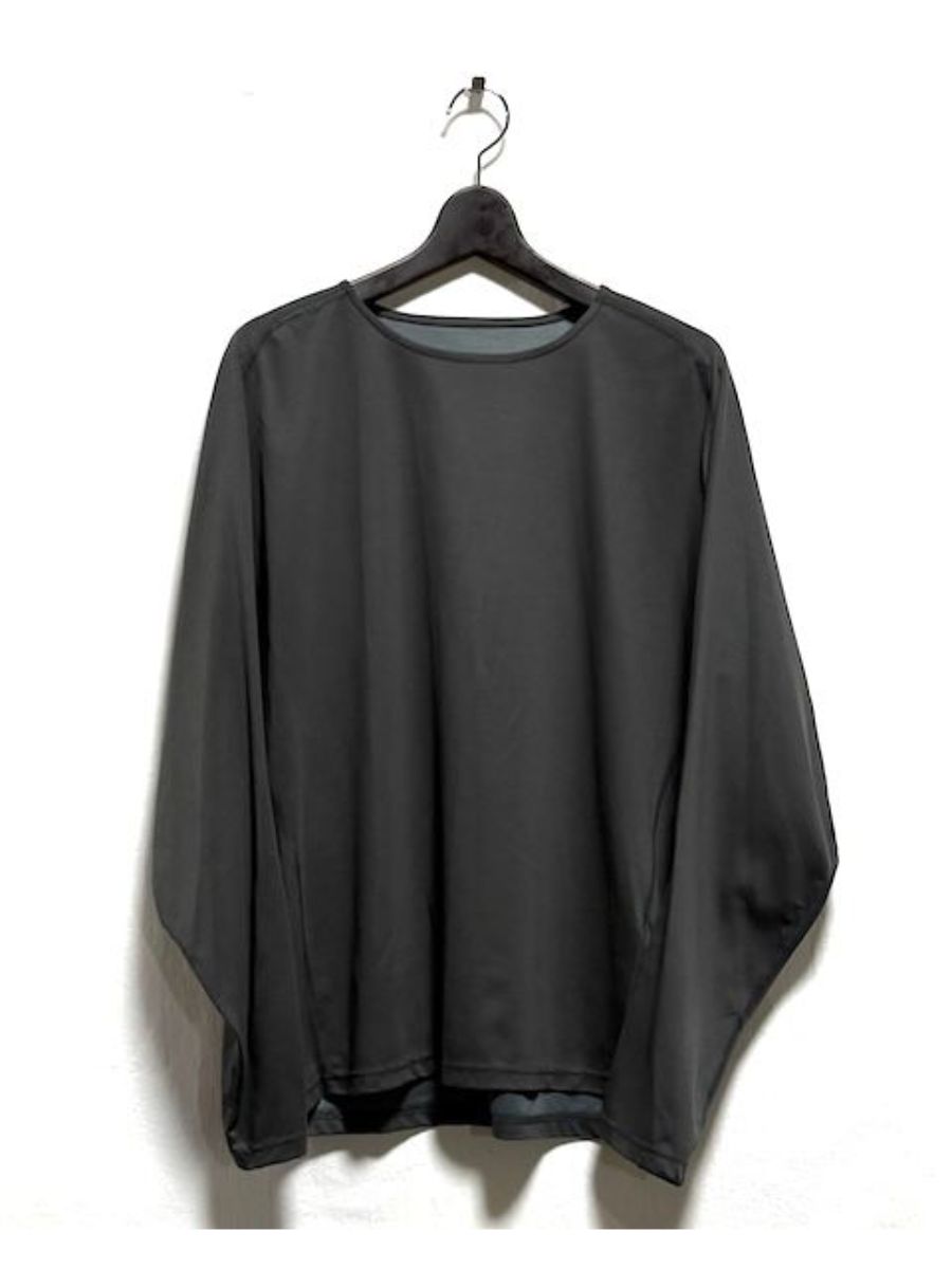 【27SS】 ロングスリーブ Tシャツ CXN 長袖 カットソー / LONG SLEEVE T-SHIRTS CXN / ダークグレー