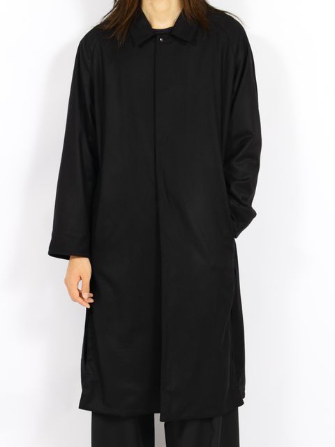 【26AW】マック コート ウール / MAC COAT WOOL / ブラック