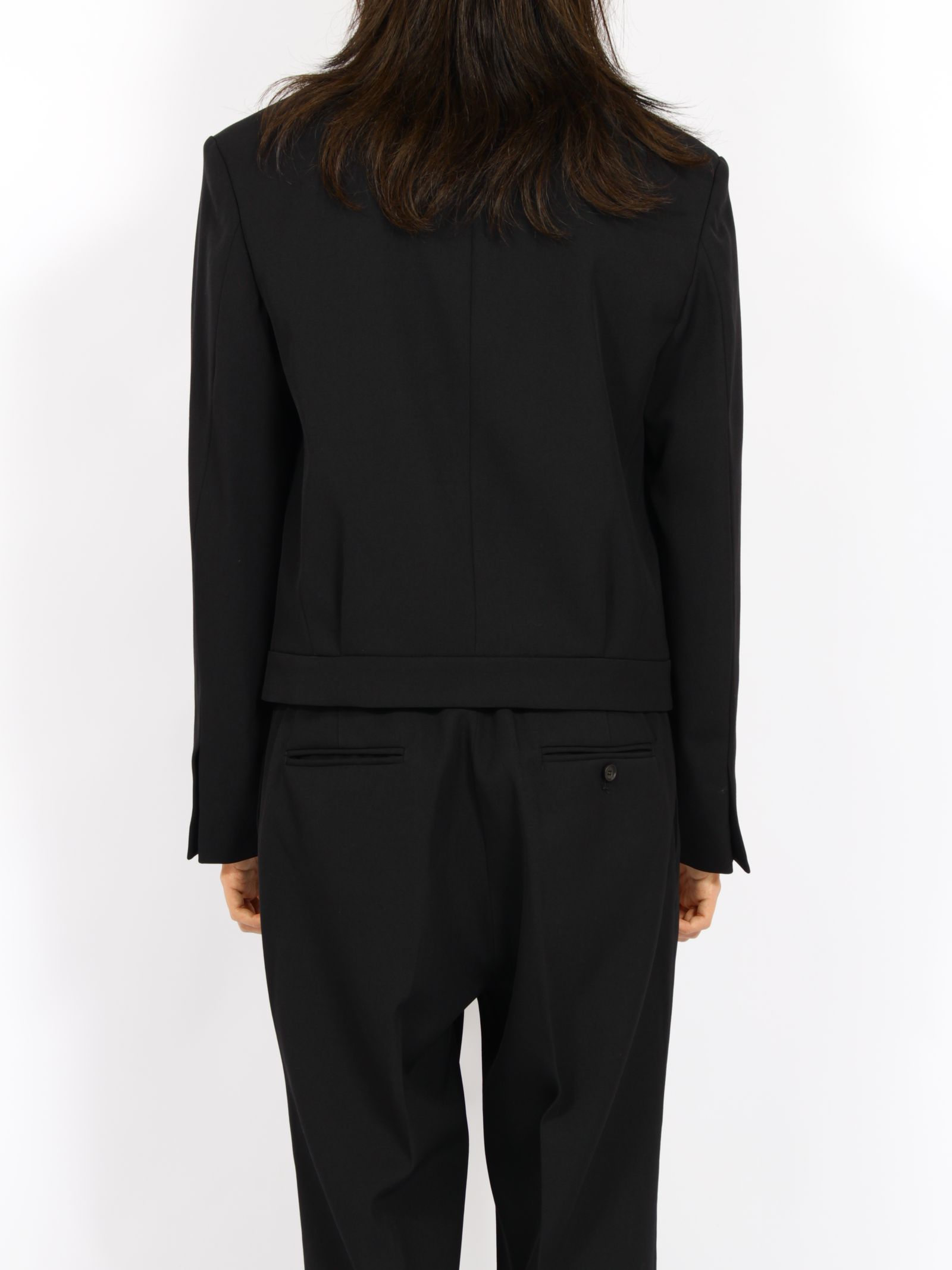 【26AW】ヘビー ウール スペンサー ジャケット / HEAVY WOOL SPENCER JACKET .16 / ブラック