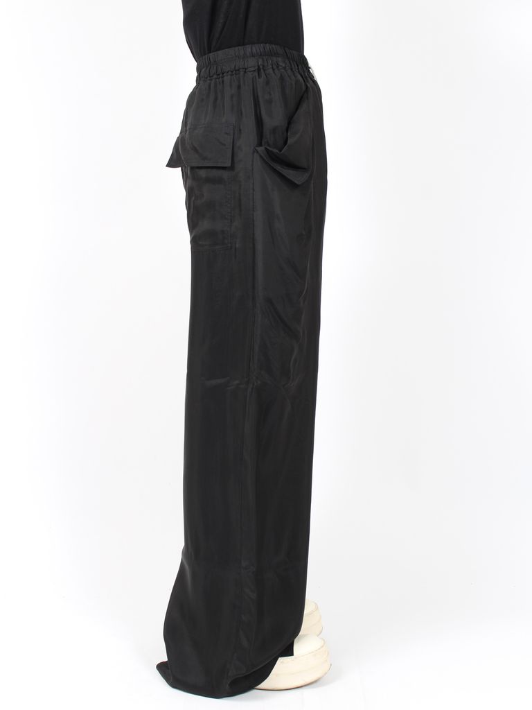 RICK OWENS - 【24SS】リド パンツ キュプラ / LIDO PANTS / ブラック 