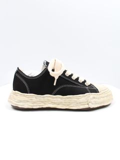 "ピーターソン23" キャンバス ローカット スニーカー / PTS23 OG VINTAGE SOLE CANVAS LOW-TOP SNEAKER / ブラック