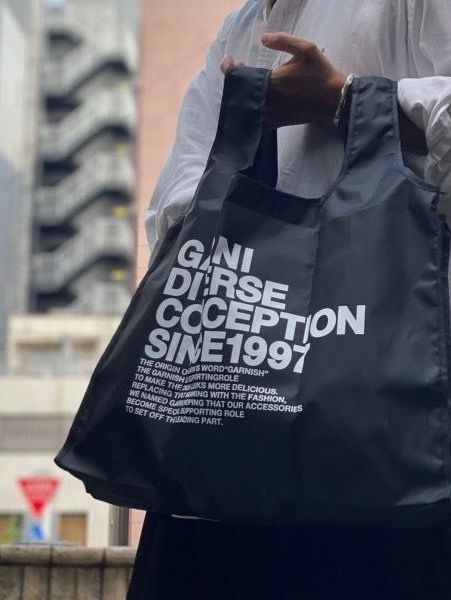 ナイロン エコバッグ / Origin Bag / ブラック