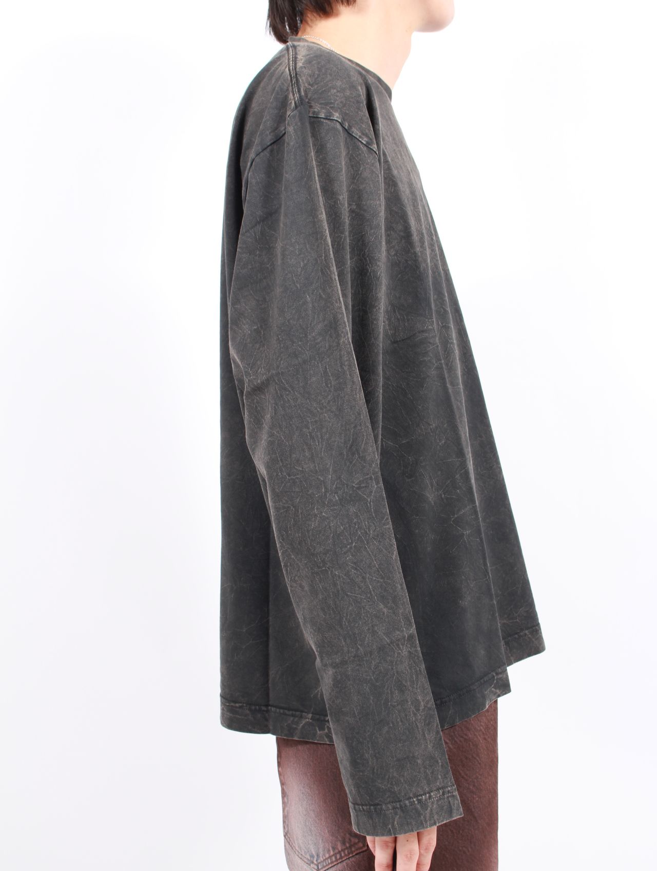 【25AW】スパーク ロングスリーブ 長袖 Tシャツ / SPARK LONGSLEEVE / WASHED BLACK JERSEY(ウォッシュブラック)