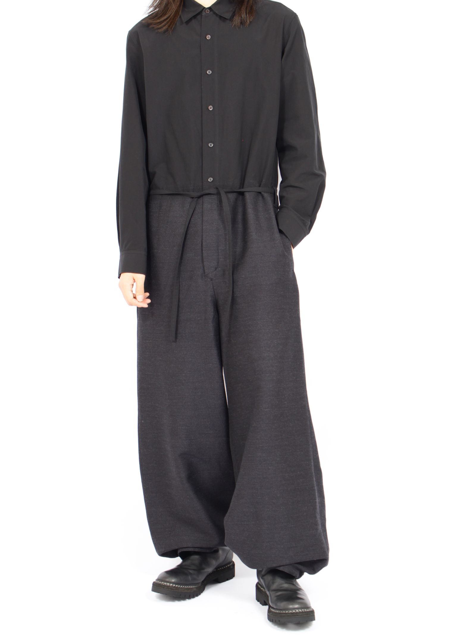 【26AW】ジャンプ スーツ / JUMP SUITS / ブラック