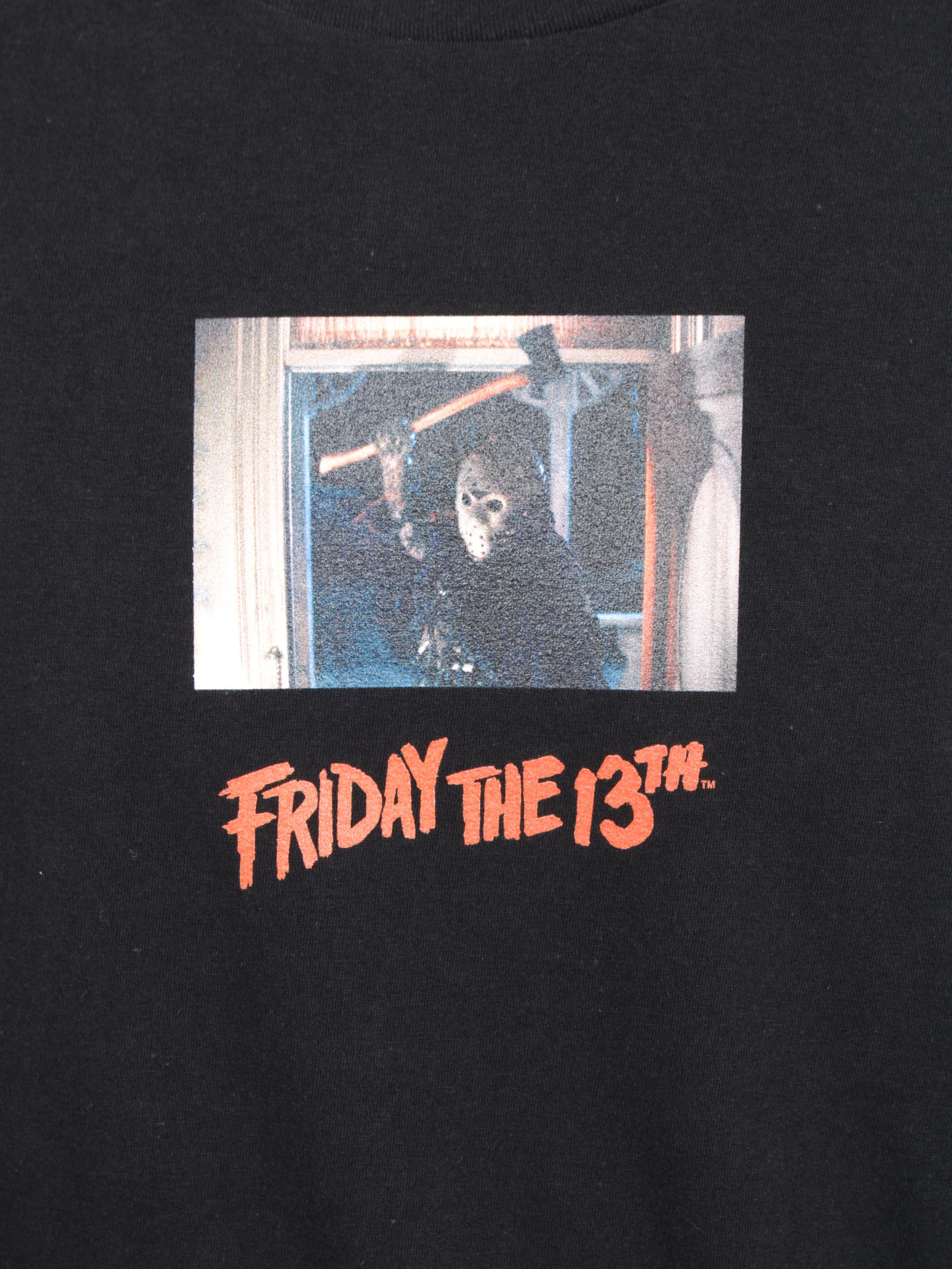 【13日の金曜日コラボ】ムービー シーン Tシャツ / x FRIDAY THE 13TH MOVIE SCENE T-SHIRT / ブラック