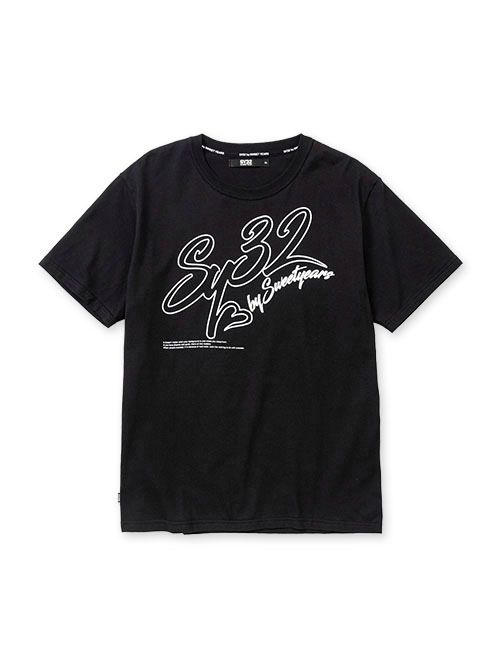 SY32 by SWEET YEARS - 【23SS】スクリプト ビッグロゴ Tシャツ