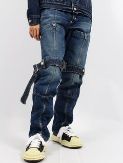 【25SS】ボンテージ デニム パンツ / BONDAGE DENIM PANTS.13 / ユーズドインディゴ