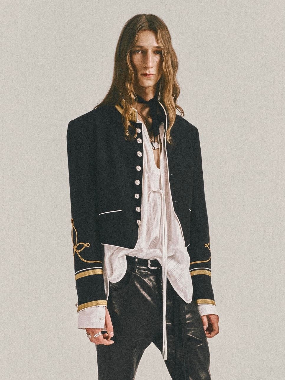 【27SS】ナポレオン ジャケット アレン エンブリッシュド マルシナ ジャケット / ALEN EMBELLISHED MARSINA JACKET / マルチカラー