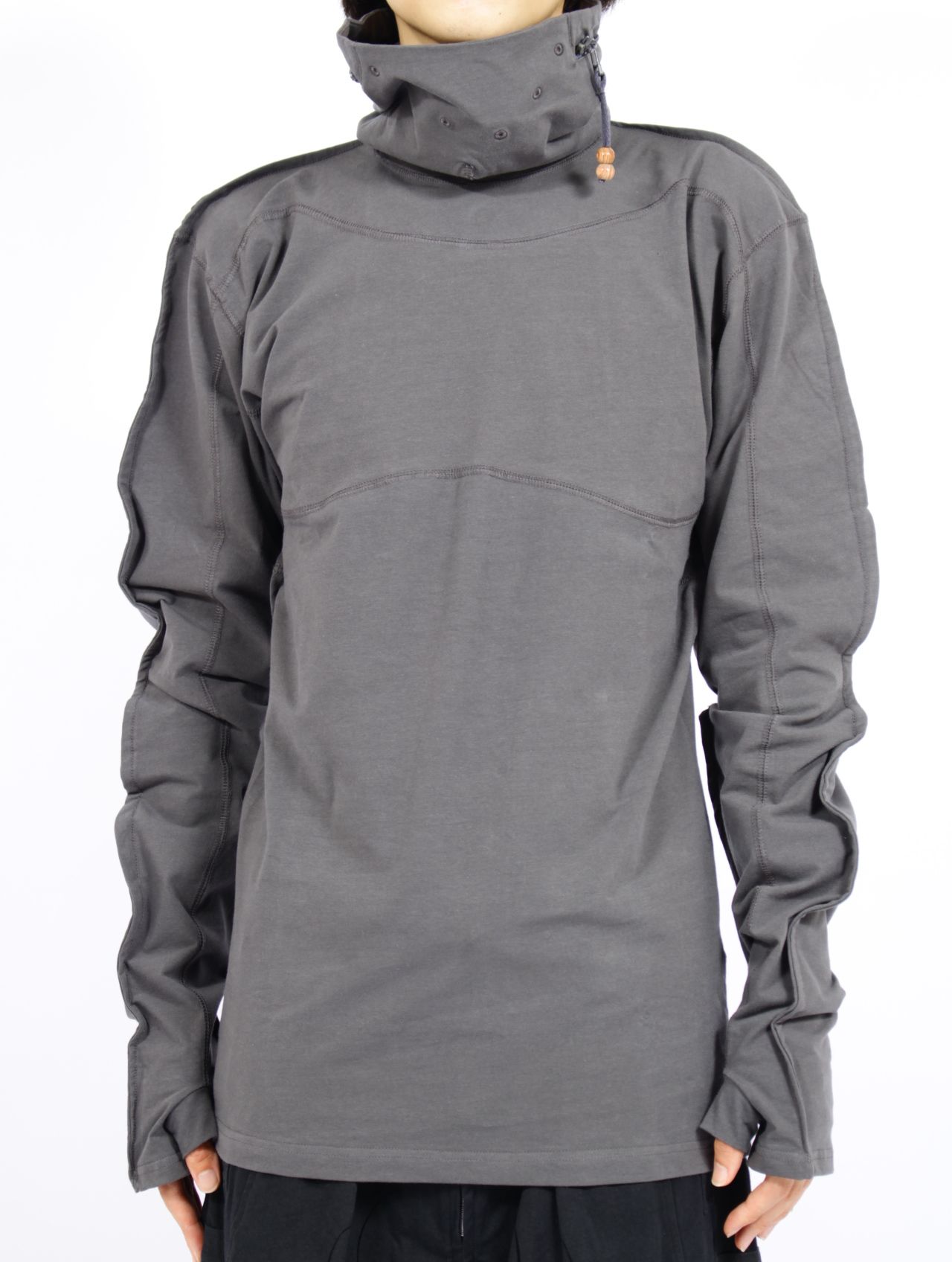 【25AW】サソウ トップス / SASOU TOP / チャコール