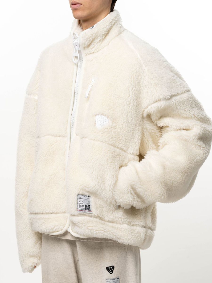 【26AW】 ワイド バック ボア ブルゾン / WIDE BACK BOA BLOUSON / ホワイト