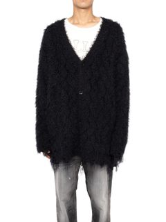 KAMIYA - 【24SS】シャギー カーディガン / SHARGY CARDIGAN 