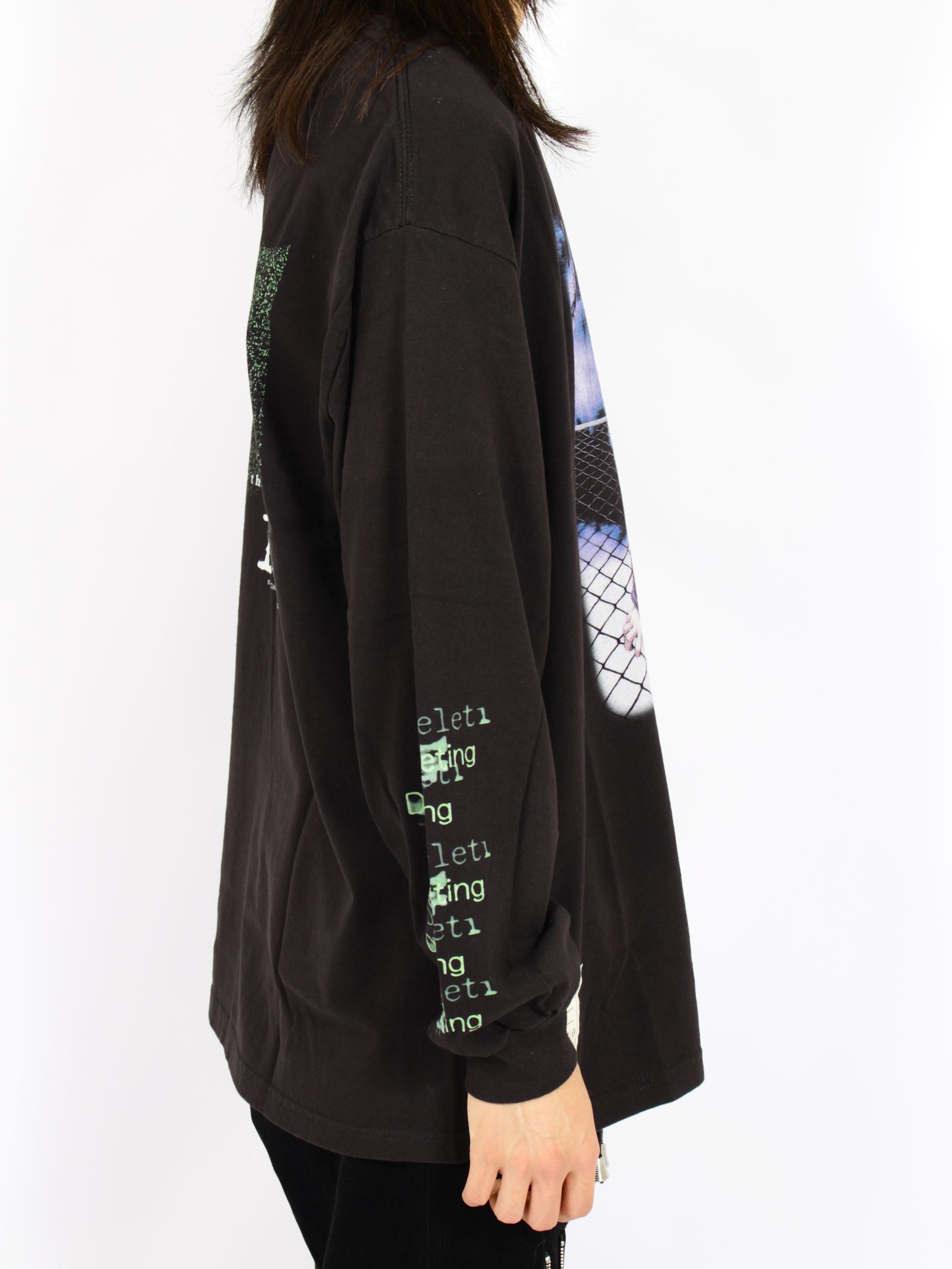 【26AW】セブ VS レインPT-07 ロングスリーブ Tシャツ 長袖 カットソー / SEV VS LAIN PT-07 L/SL TEE / ブラック