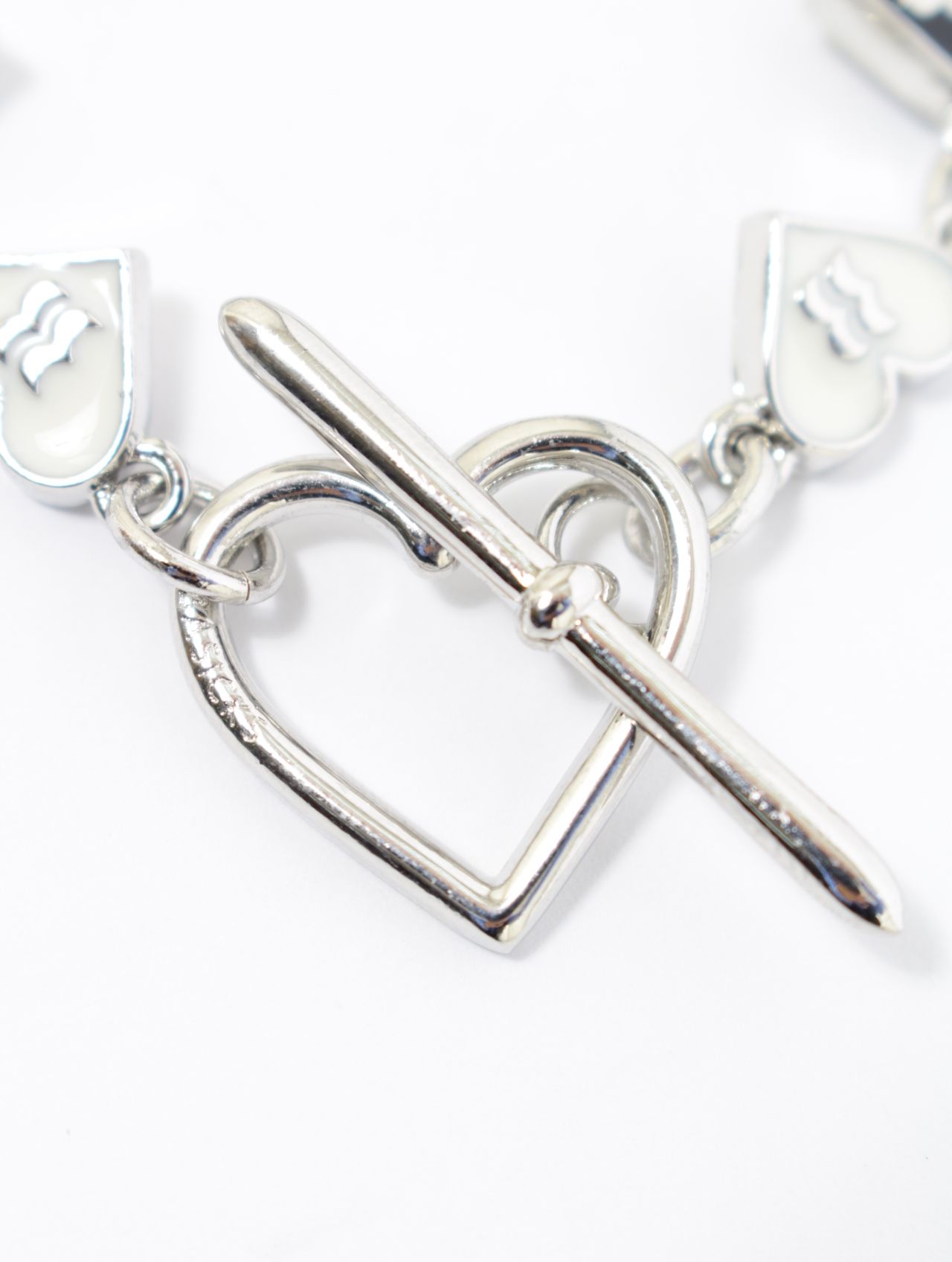 【25AW】マルチプル ロゴ ブレスレット / MULTIPLE LOGO BRACELET / シルバー