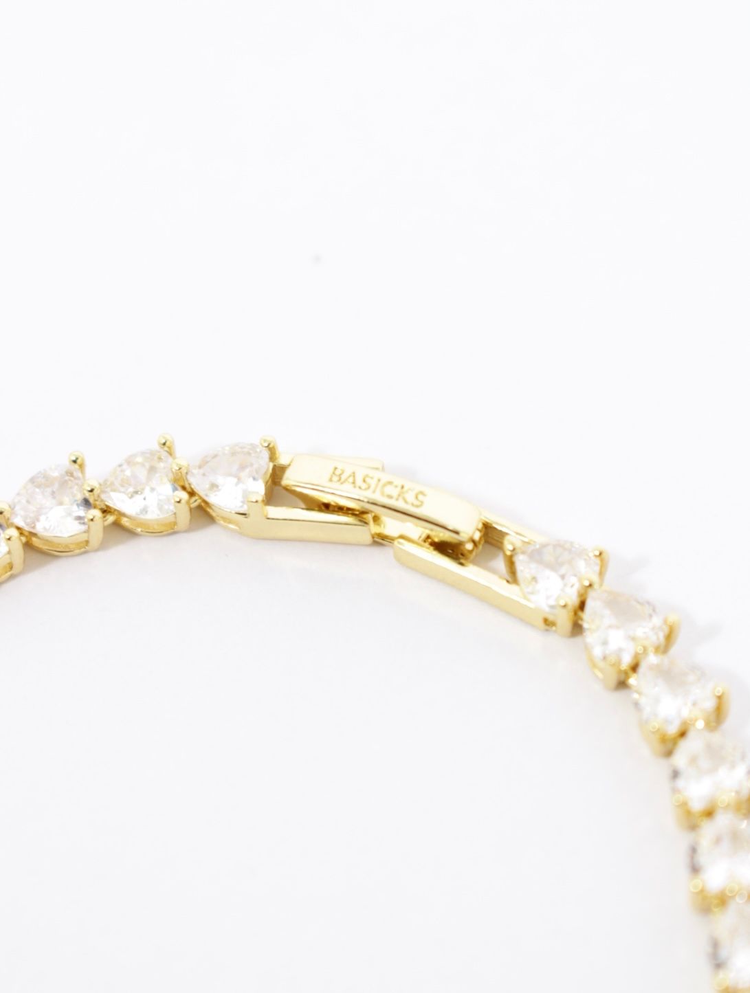 【26SS】マイクロ ハート ジュエル ブレスレット / MICRO HEART JEWEL BRACELET / ゴールド