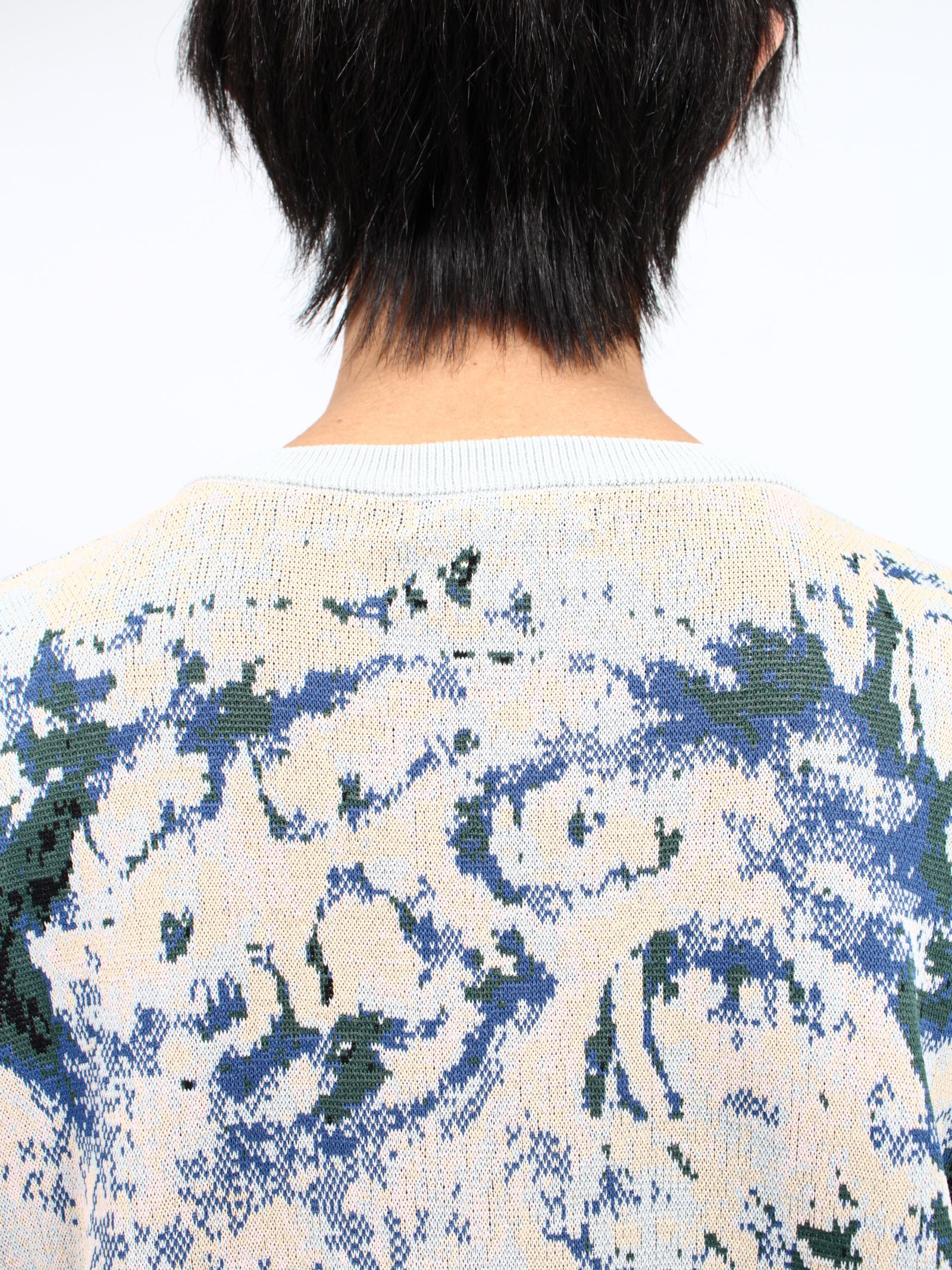 【25SS】ユーロピアン モチーフ ニット / EUROPEAN MOTIF KNIT / ホワイト