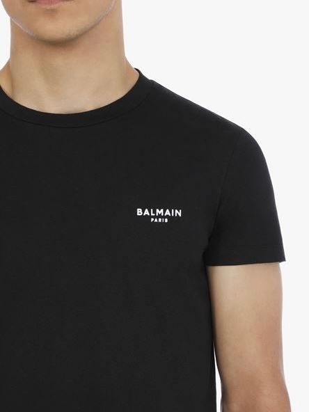 スモールロゴ Tシャツ / FLOCKY SMALL LOGO T-SHIRT / ブラック
