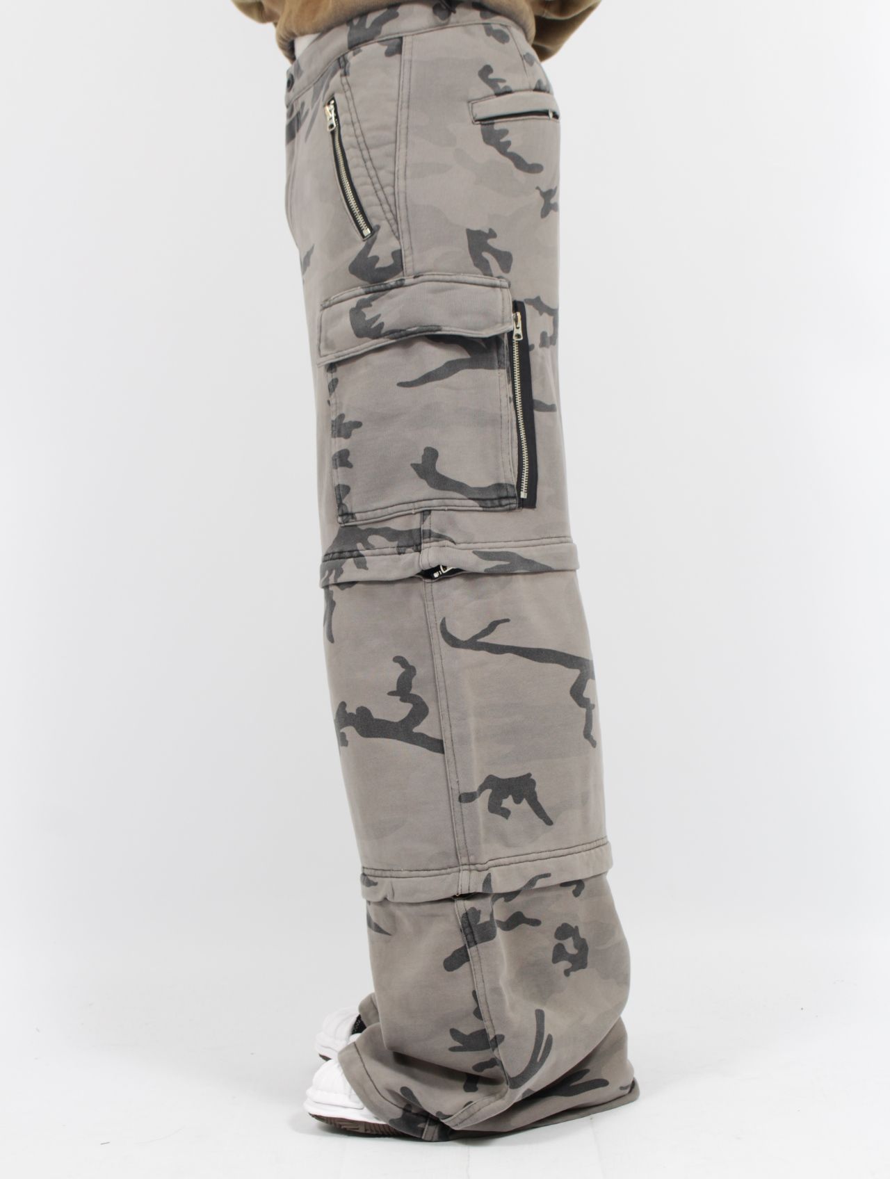 【25SS】カモ ラージ フィット スウェット トラウザー パンツ / CAMO LARGE FIT TROUSER / グリーンカモ