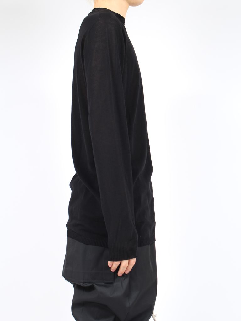 RICK OWENS - 【24SS】オーバーサイズ ラウンドネック ニット 