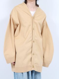 HED MAYNER - 【24SS】ストーン ウォッシュ コットン カーディガン  