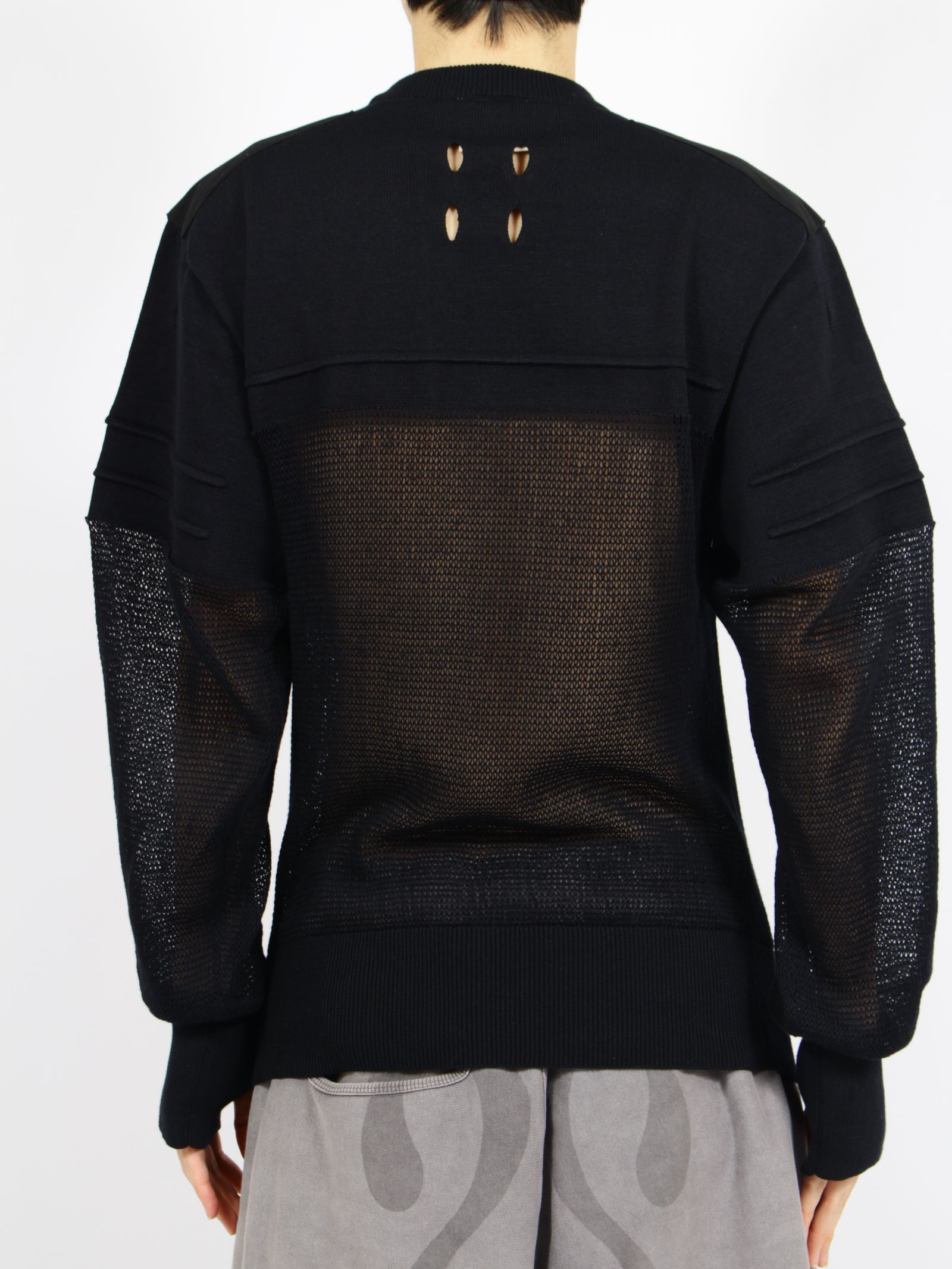 【26SS】ファング ニット / FANG KNIT / ブラック