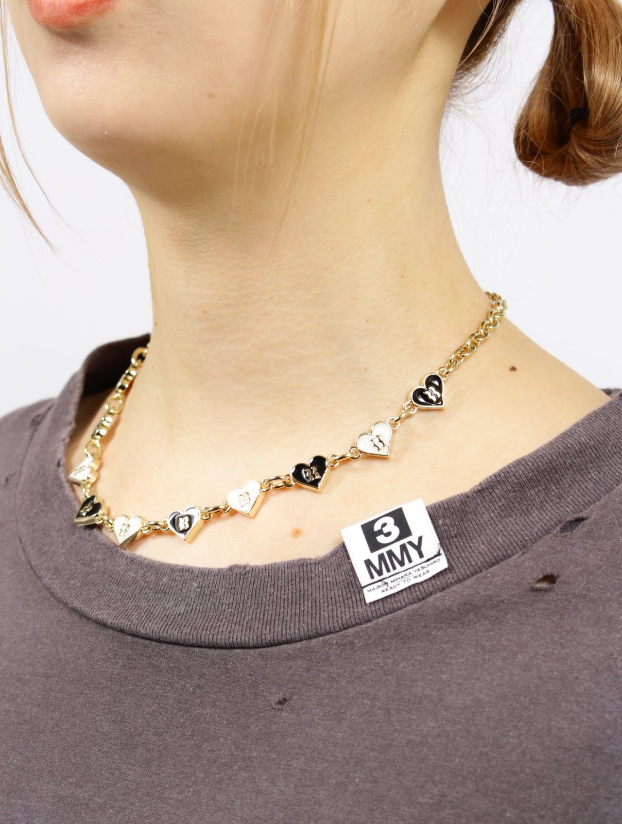 【25AW】マルチプル ロゴ ネックレス / MULTIPLE LOGO NECKLACE / ゴールド