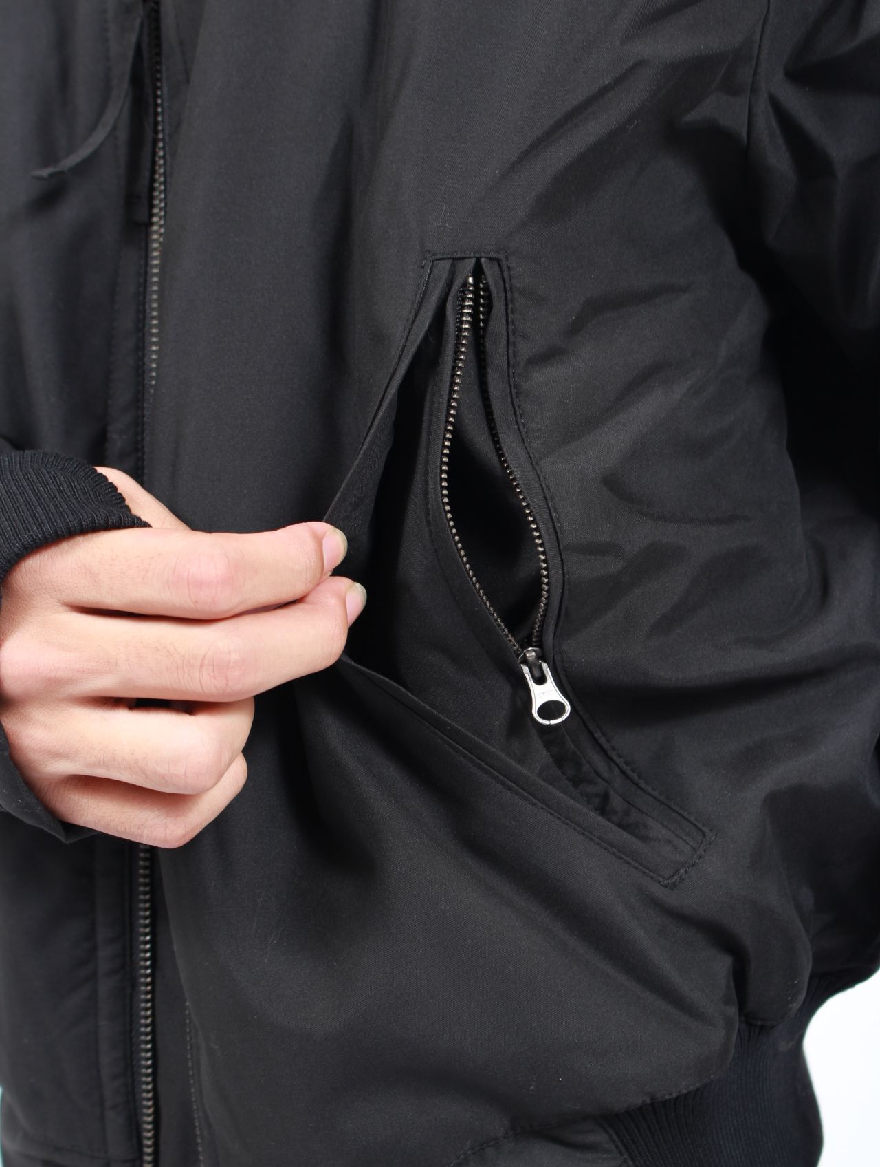 【25AW】 ボンバー ジャケット / BOMBER JACKET / ブラック