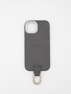 カラビナ付アイフォンケース / CARABINER CASE / グレー