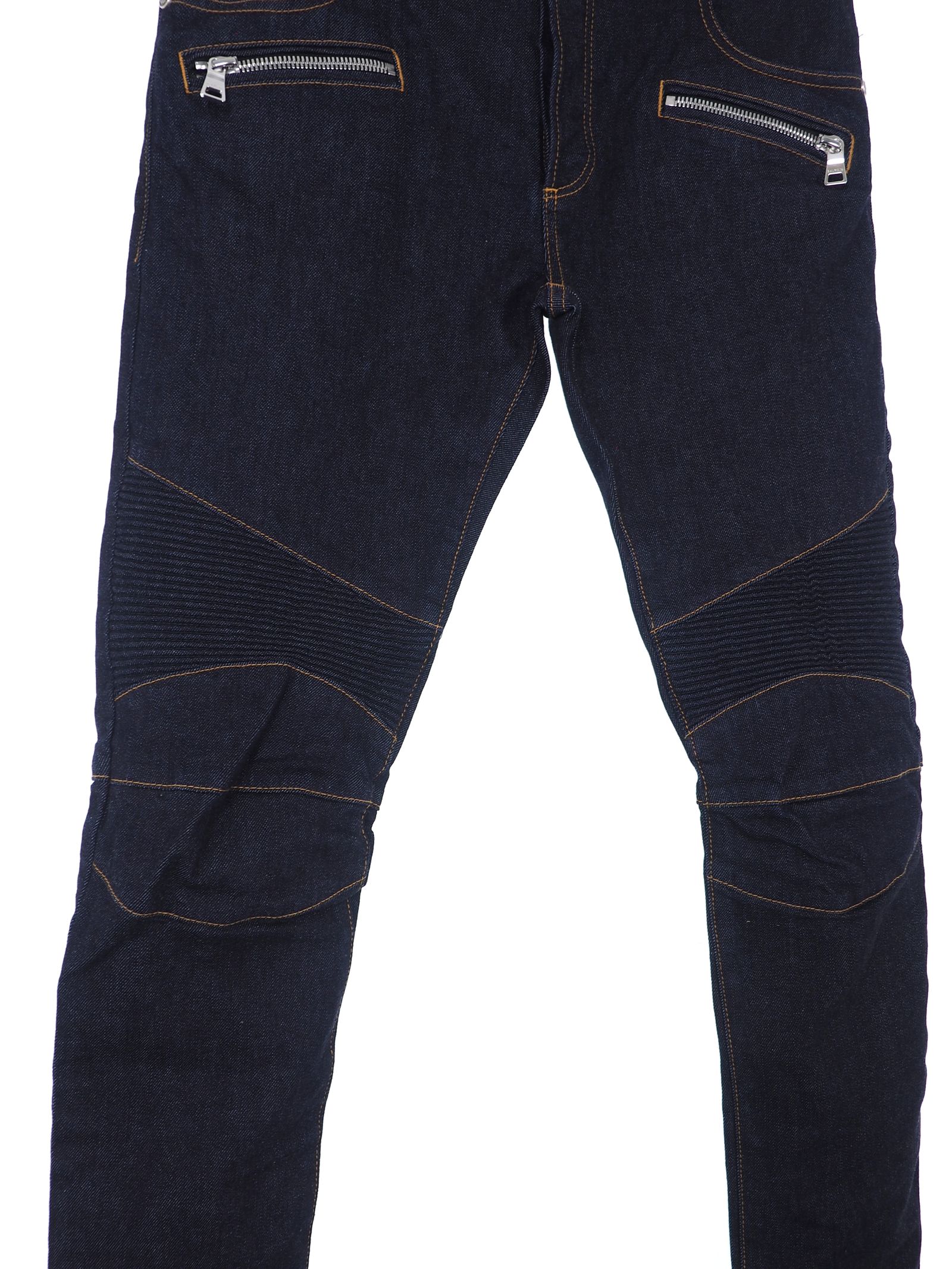 エンボス加工 テーパードデニム PANTS DENIM EMBOSSED MONOGRAM / インディゴ