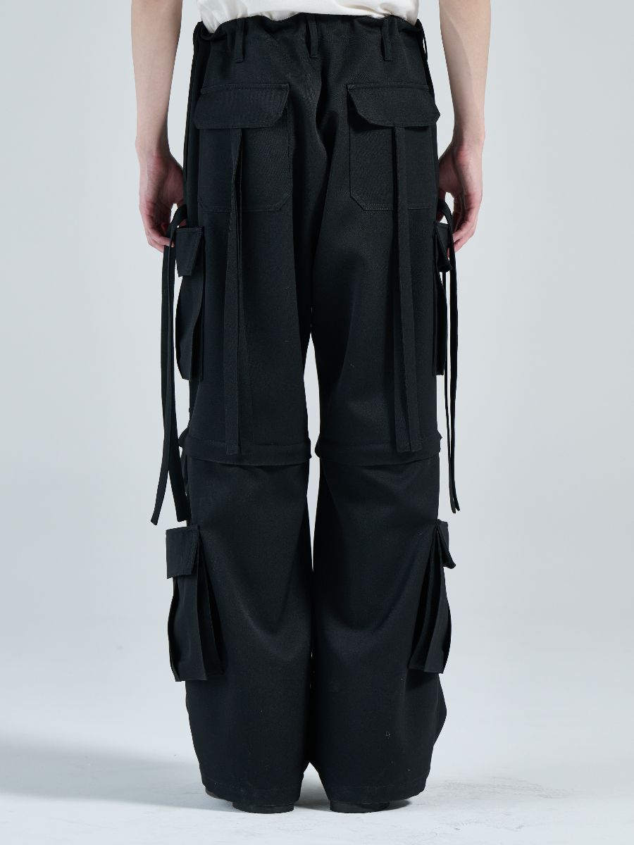 【27SS】 TECHNO PANTS / ブラック
