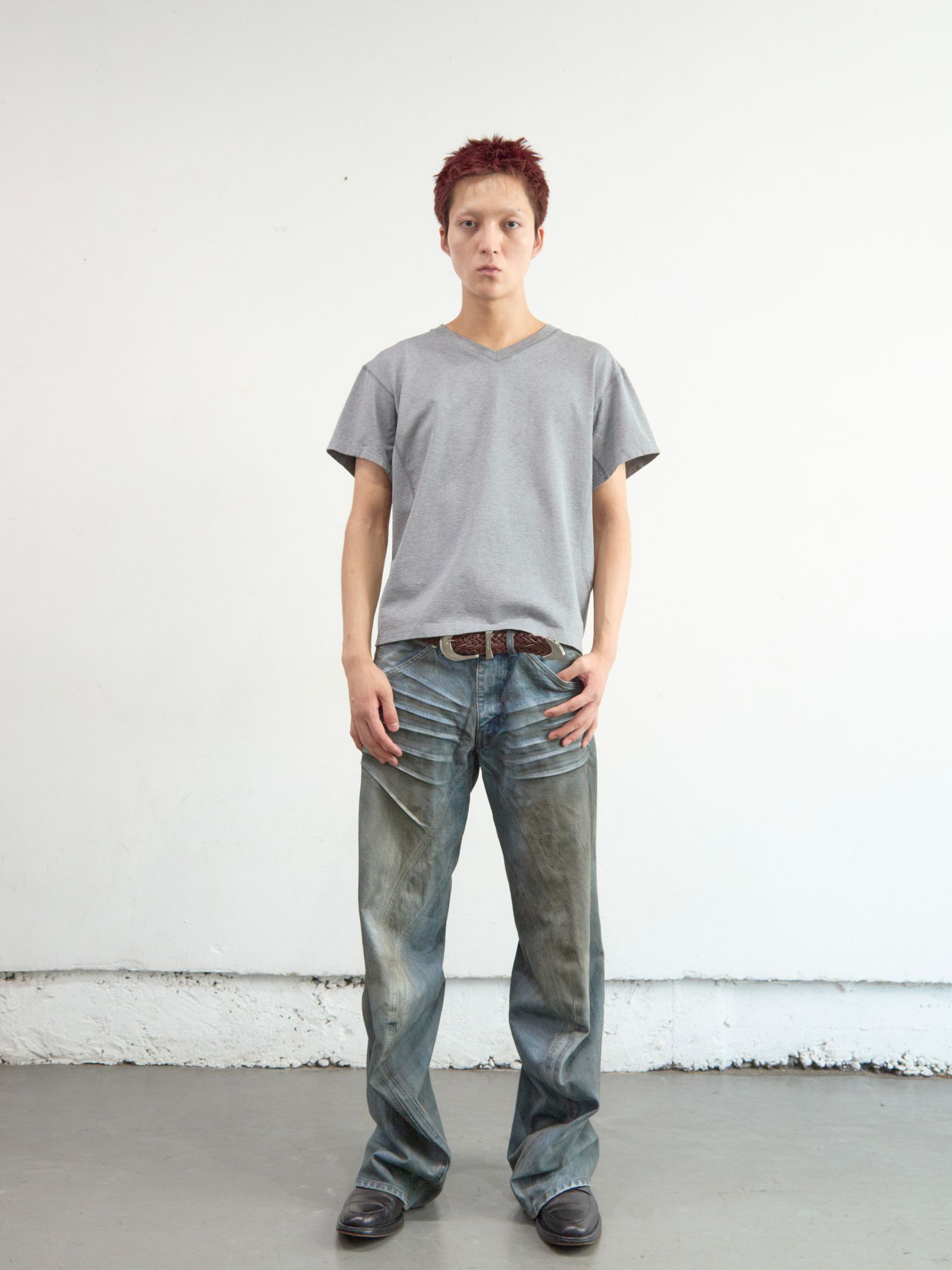 【26SS】新モデル 3D ツイステッド ジーンズ 3.0 / 3D TWISTED JEANS 3.0 / DIRTY FADED INDIGO (インディゴ)