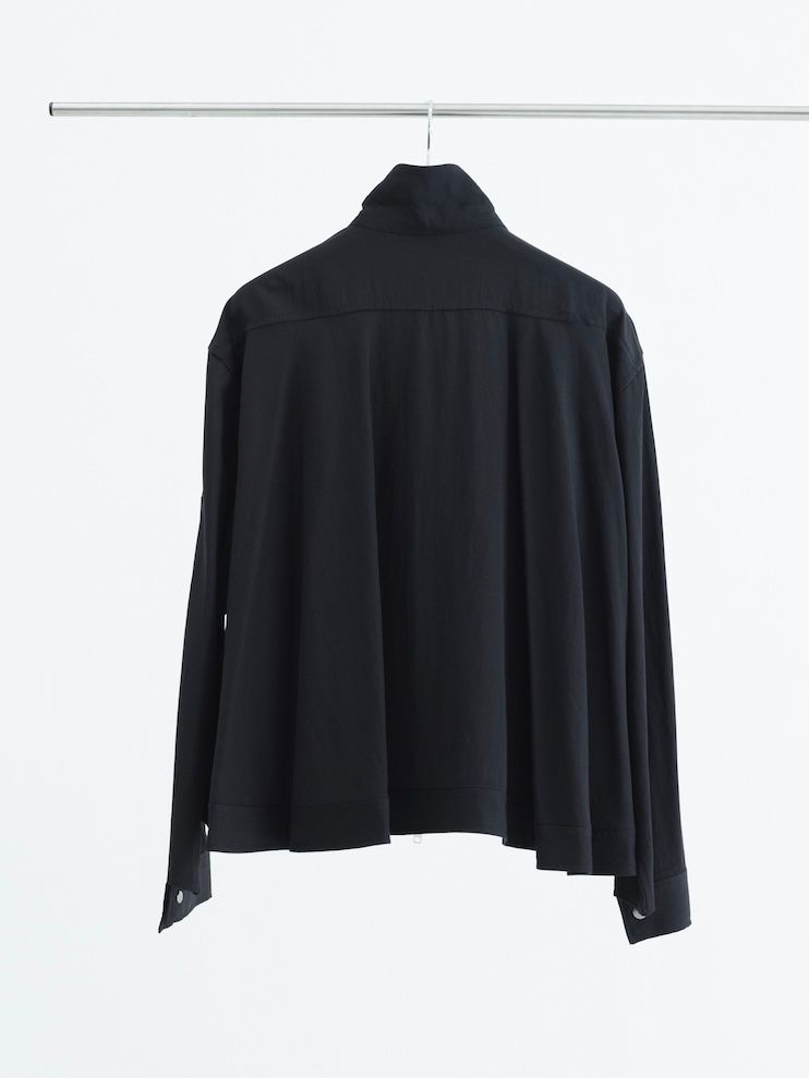 【24AW】インヴァネス フレア ワークジャケット / INVERNESS FLARE WORK JACKET / ブラック