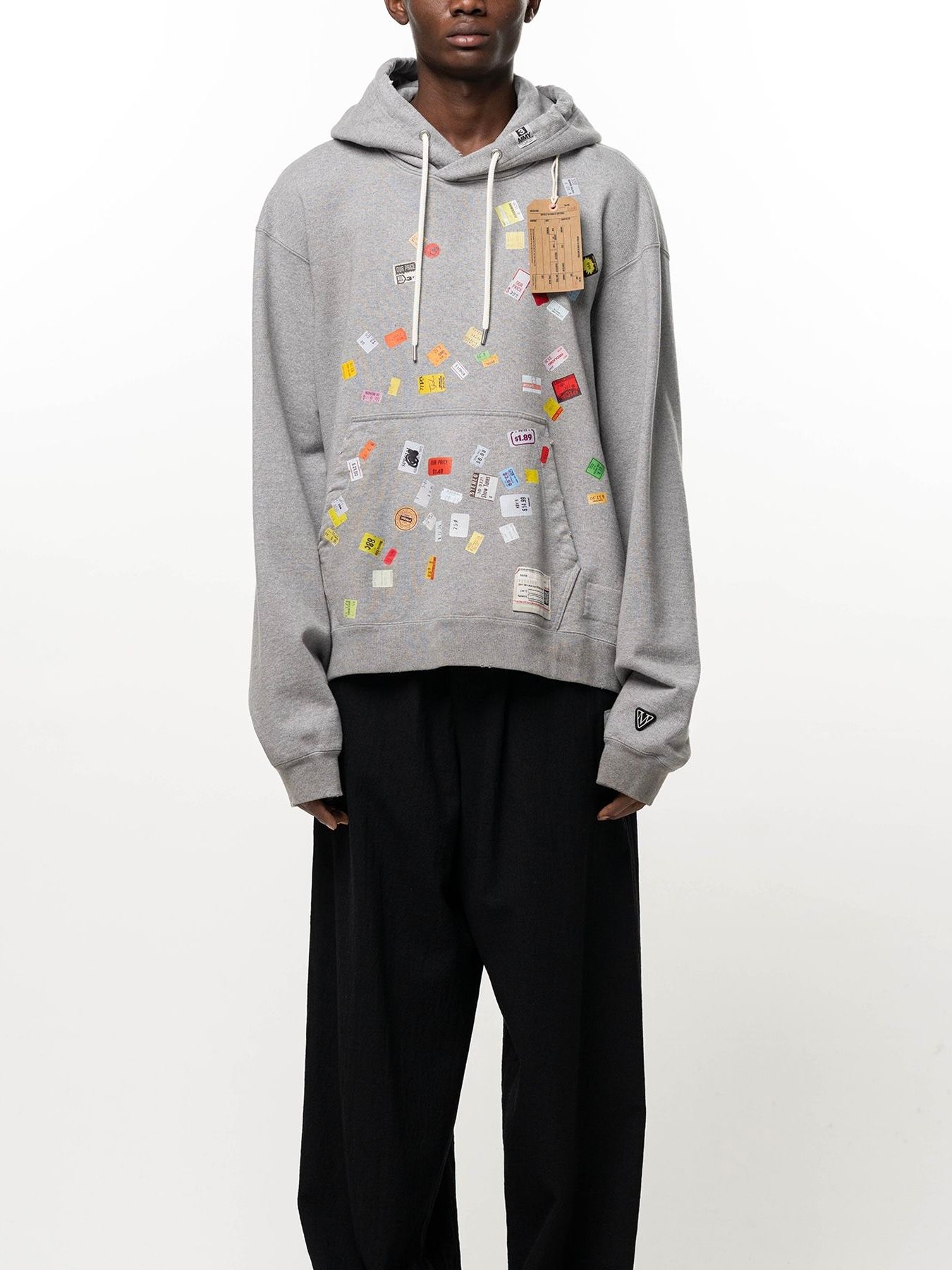【26AW】プライス ステッカー スウェット フーディー パーカー パーカー / PRICE STICKER SWEAT HD / グレー