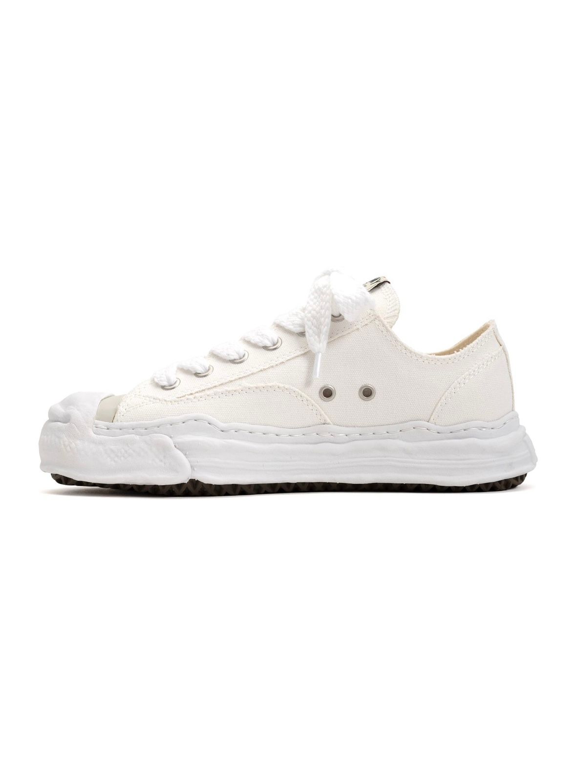 "ハンク" キャンバス ローカット スニーカー / HANK LOW CANVAS SNEAKER / ホワイト