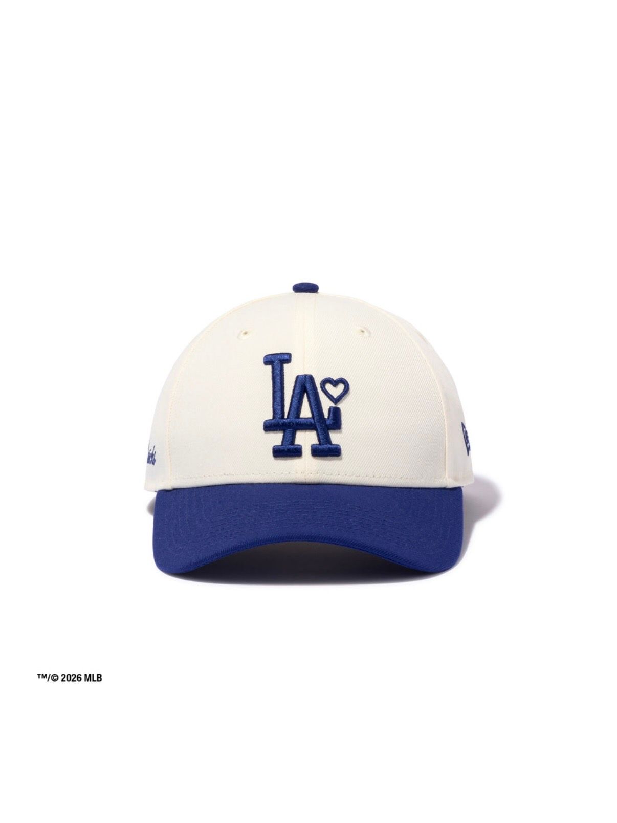 【26SS】ニューエラ コラボ ドジャース キャップ / × NEWERA DODGERS CAP / ブルー×ホワイト