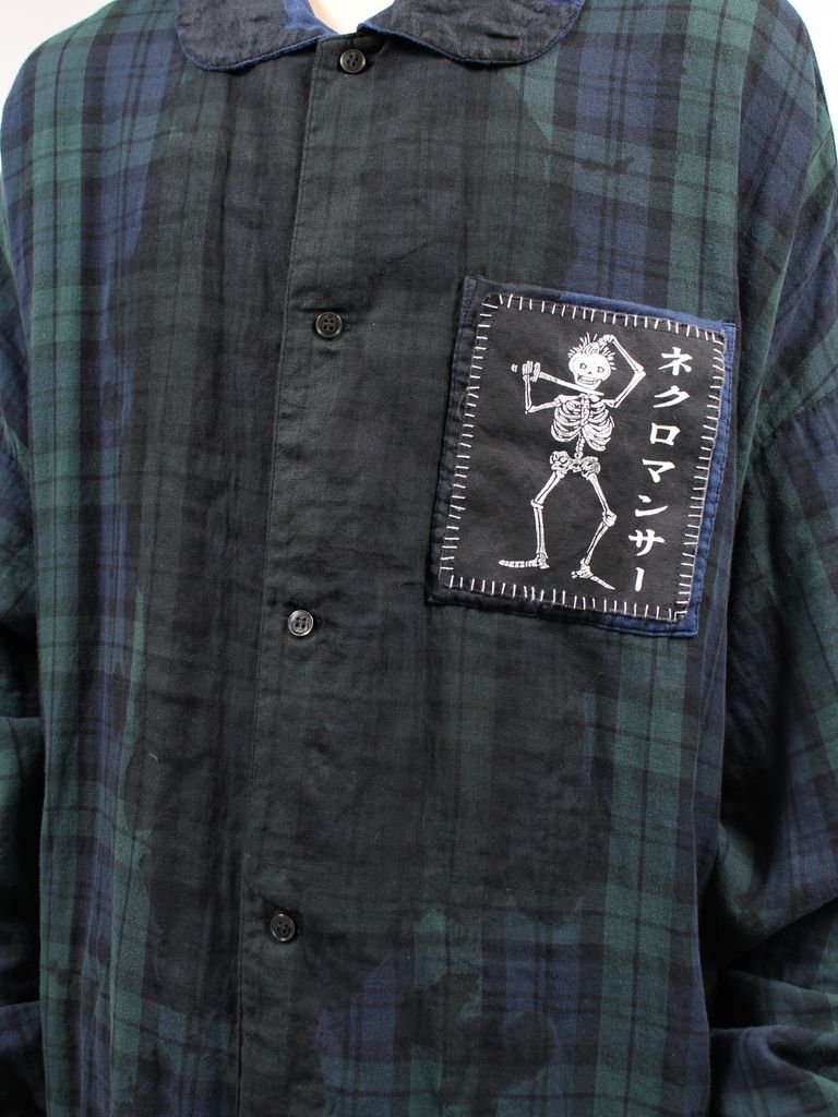 KIDILL - 【24SS】ピーターパン シャツ / PETER PAN SHIRT / ブルー 