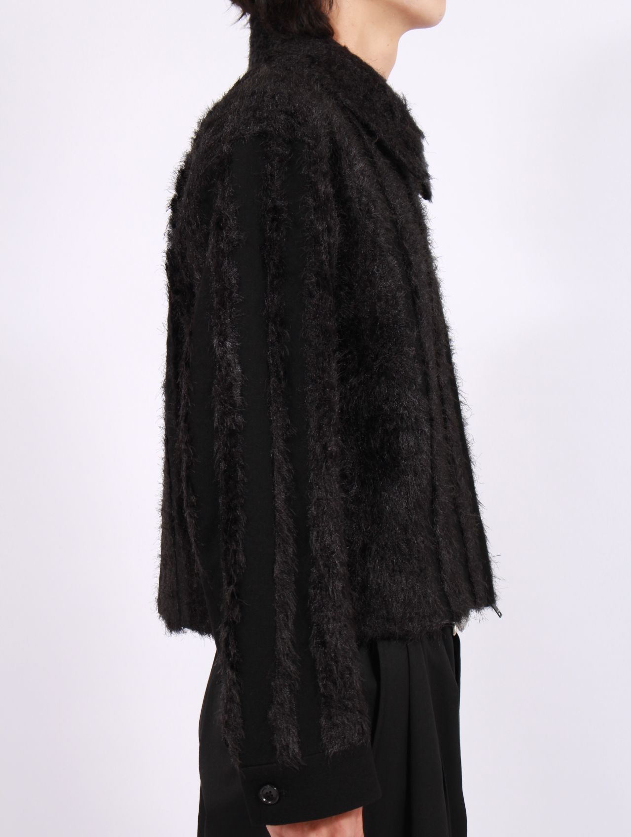 【25AW】ジップアップ ブルゾン / ZIP BLOUSON / ブラック