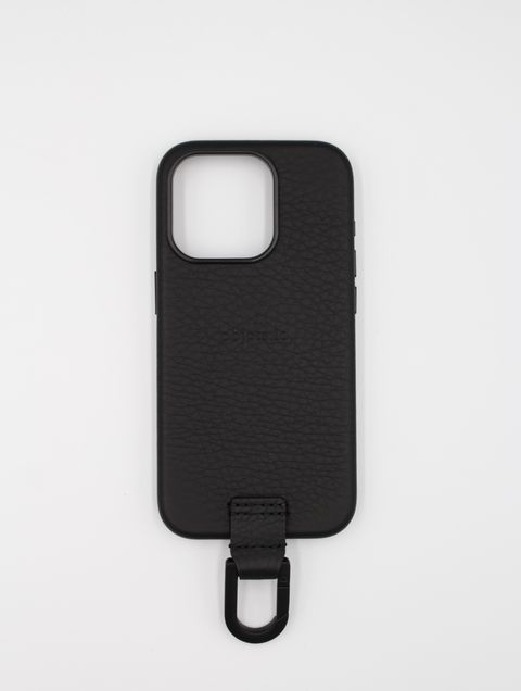 カラビナ付アイフォンケース / CARABINER CASE / ブラック