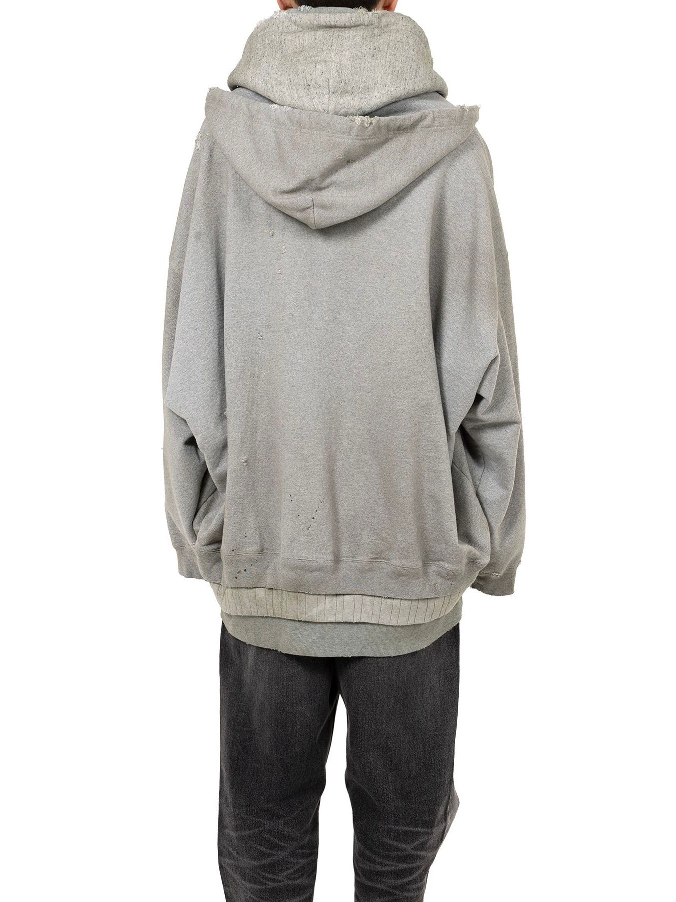 【25AW】トリプル レイヤード パーカー / TRIPLE LAYERED PARKA / グレー