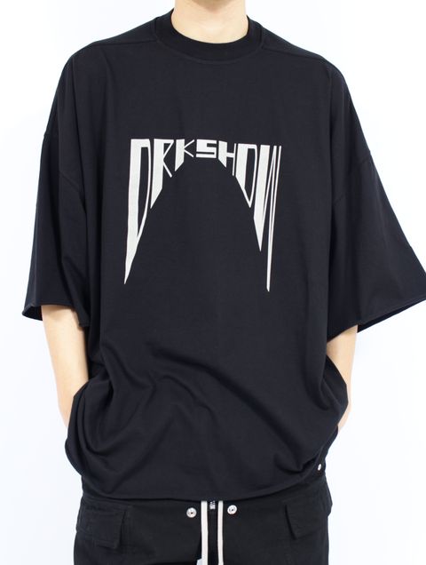 【25SS】DRKSHDW プリント 半袖 トミー Tシャツ / TOMMY T / ブラック×パール