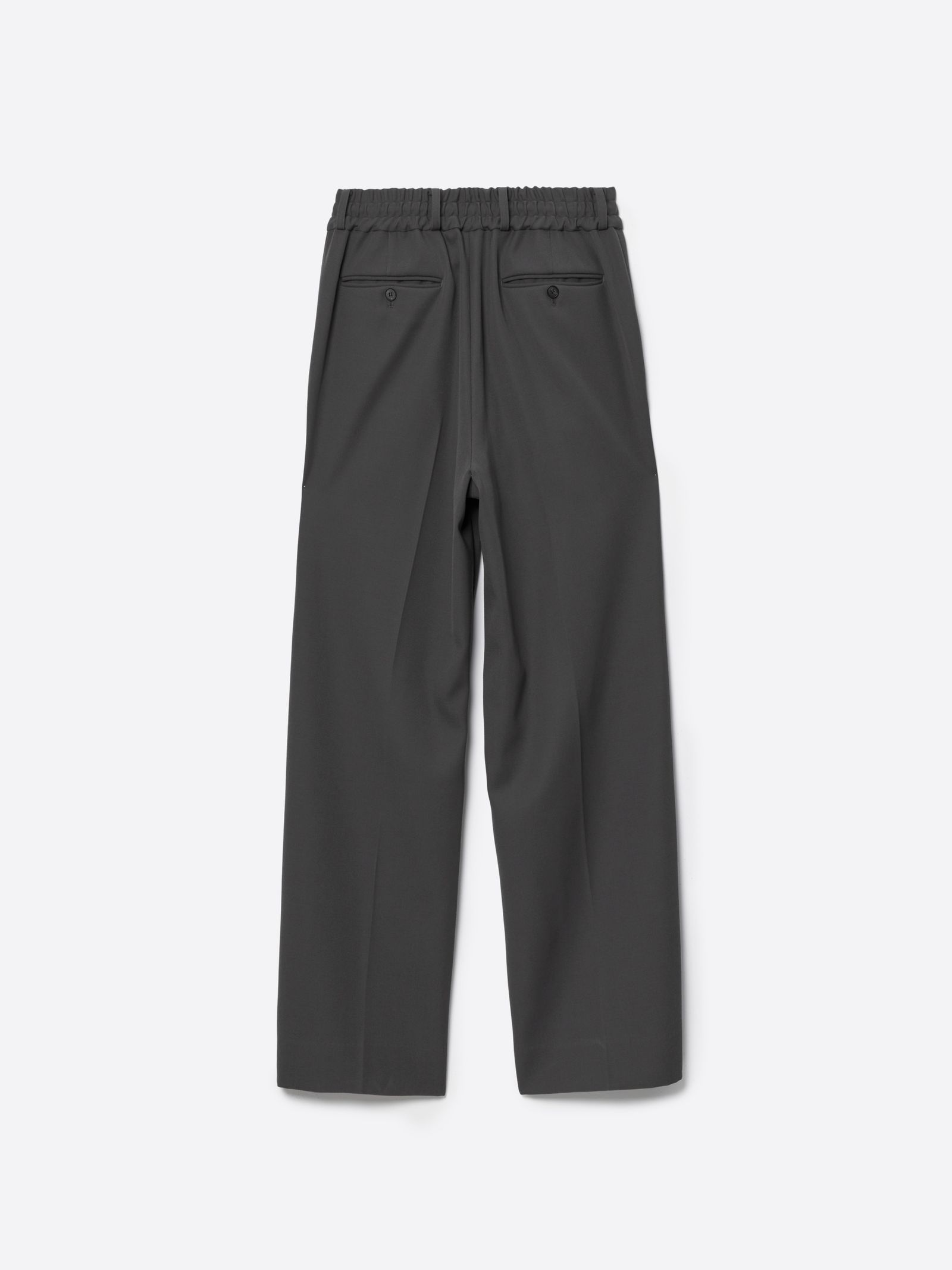 【26AW】ヘビー ウール ストレート イージー パンツ / HEAVY WOOL STRAIGHT EASY PANTS .16 / GUNMETAL(グレー)