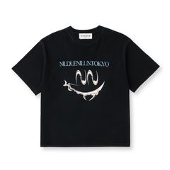 フェイデッド アシッド スマイル Tシャツ 半袖 カットソー / Faded Acid Smile Tee / ブラック