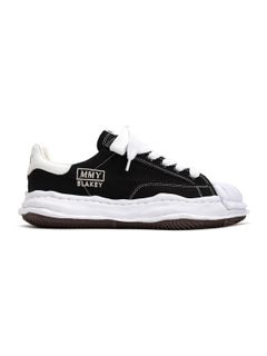 "ブレイキー" キャンバス ローカット スニーカー / BLAKEY LOW OG SOLE CANVAS LOW-TOP SNEAKER / ブラック×ホワイト
