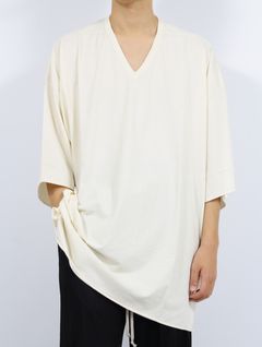 【25SS】Vネック トミー Tシャツ / V TOMMY T / ナチュラル