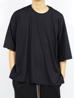 【25SS】アクア リブ マッシブ 接触冷感トップス / AQUA RIB MASSIVE TS / ブラック