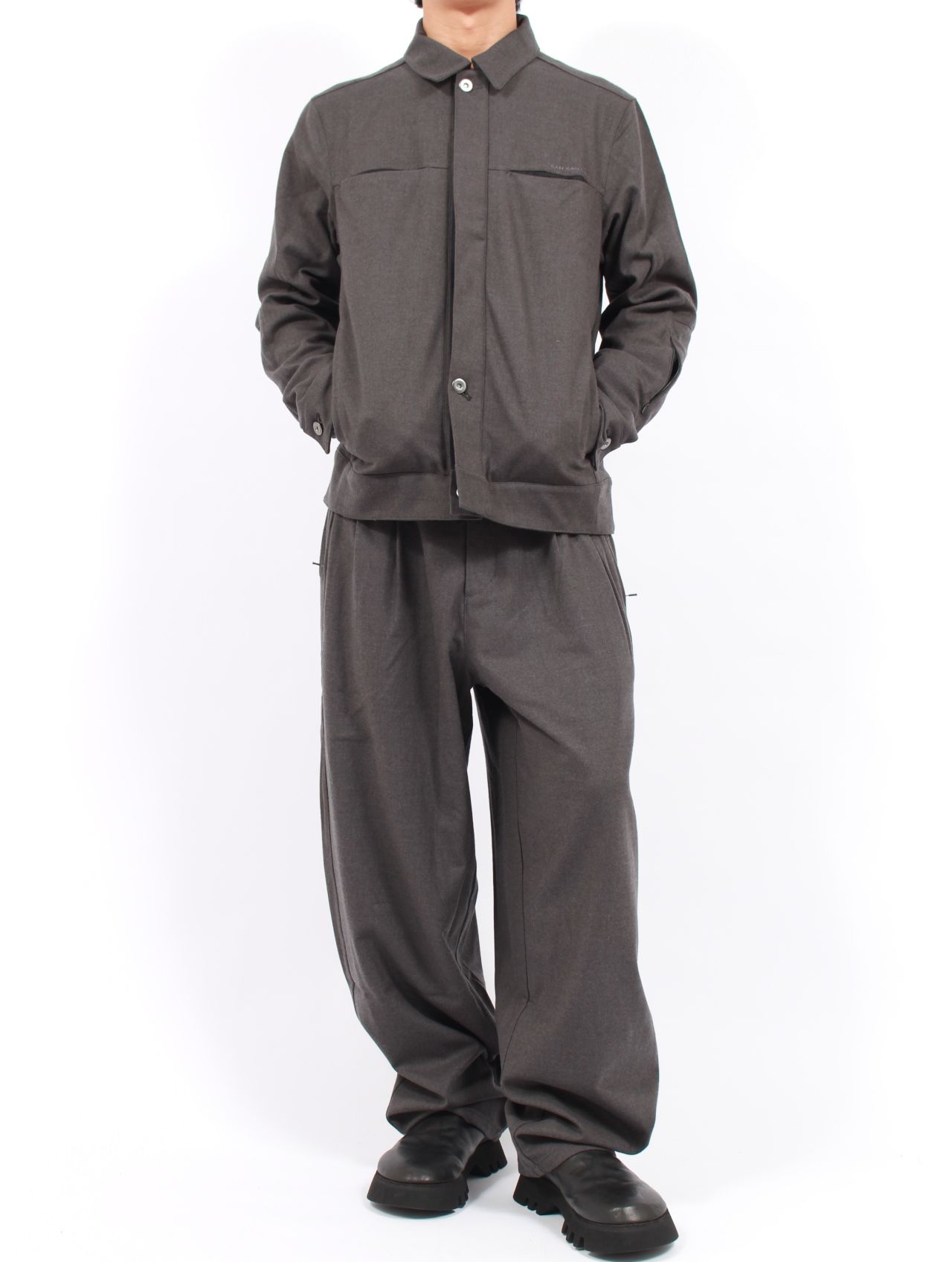 【25AW】 トラッカー ジャケット / TRUCKER JACKET / チャコール